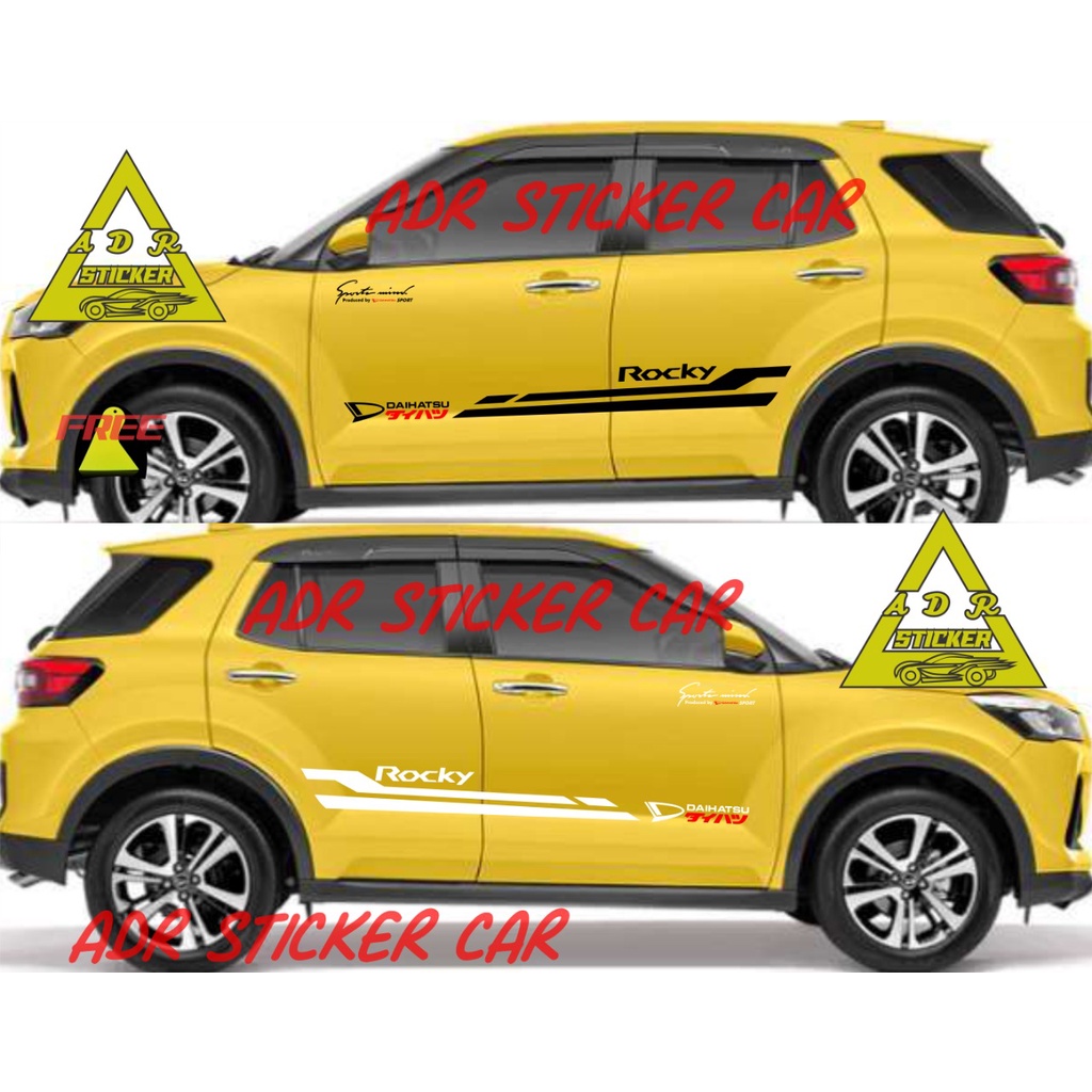 NEW STICKER MOBIL ROCKY STICKER STIKER MOBIL DAIHATSU ROCKY