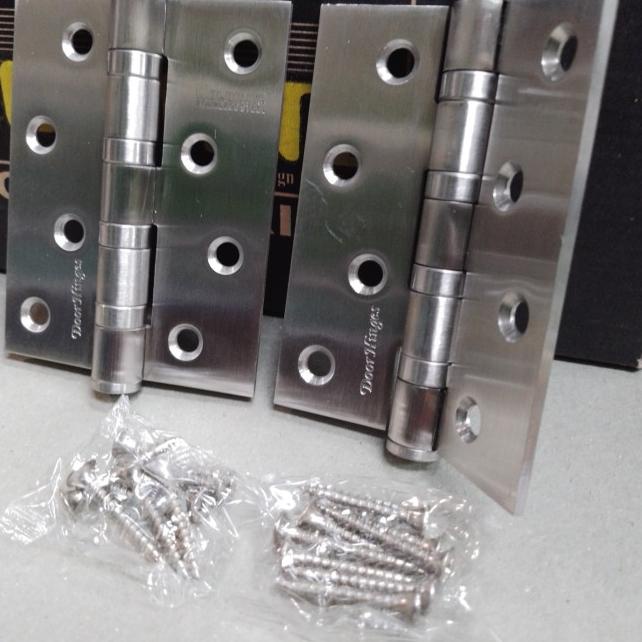 Engsel pintu dolomite 4 inch 4×3×3mm 4bb stainless steel 2202