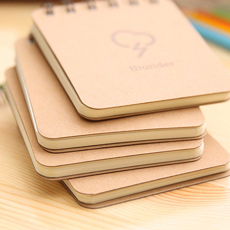 Buku Notebook / Catatan / Agenda / Diary Mini Ukuran A7 Motif Cuaca