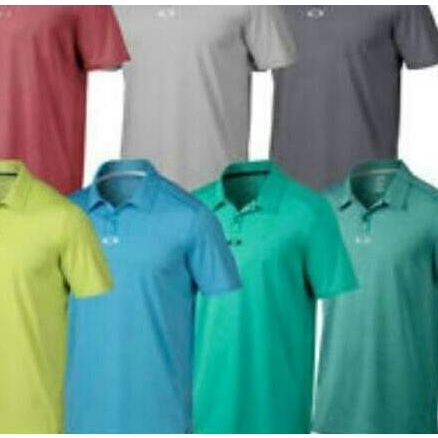 Polo T-Shirt/Kaos Kerah/Oakley Golf - Hitam, L