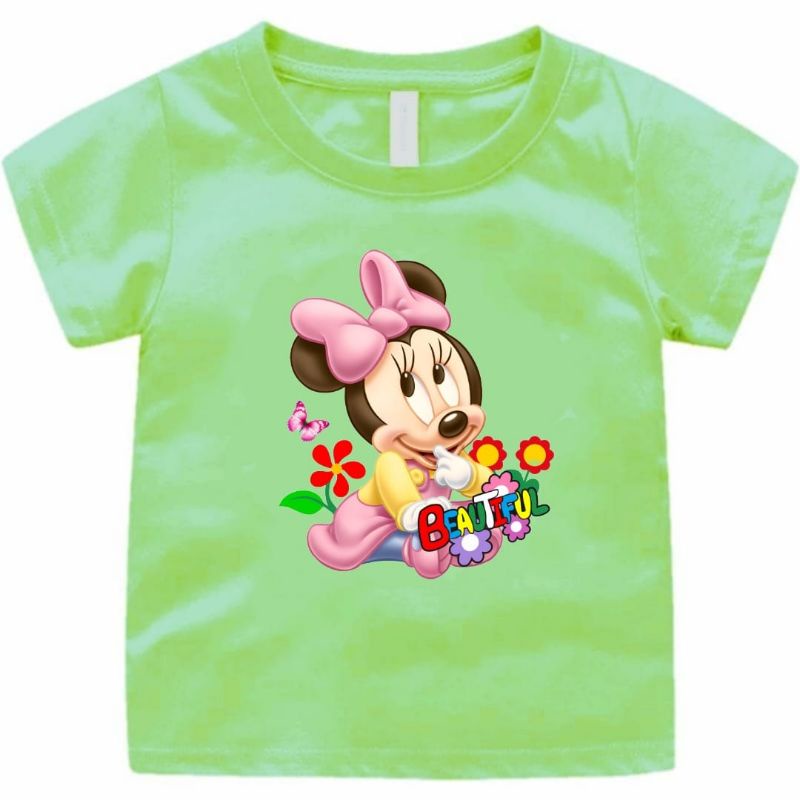 BAJU KAOS ANAK 1-12TAHUN CEWEK/COWOK MINI MOUSE