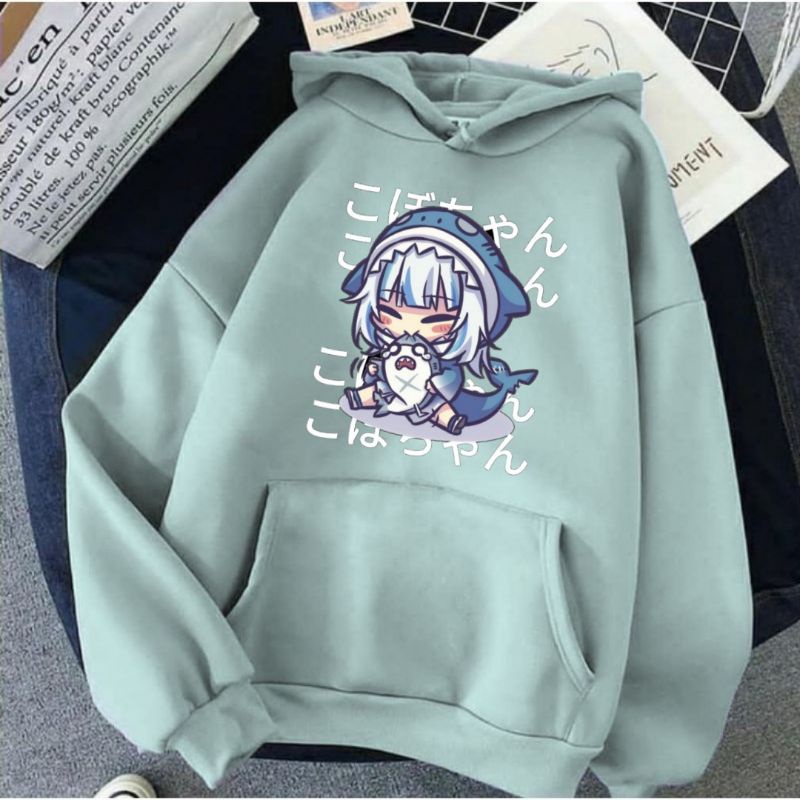 Jaket Hoodie Anak Viral Kobo Chan Usia 6 - 15 Tahun