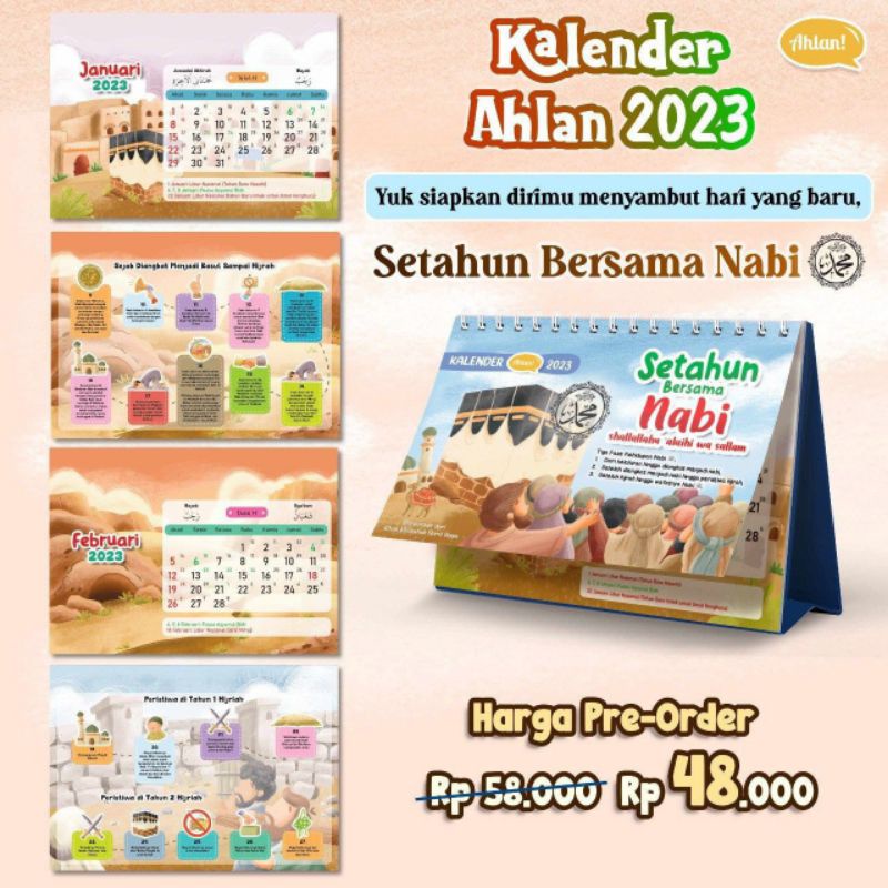 

Kalender Ahlan 2023 " Setahun Bersama Nabi
