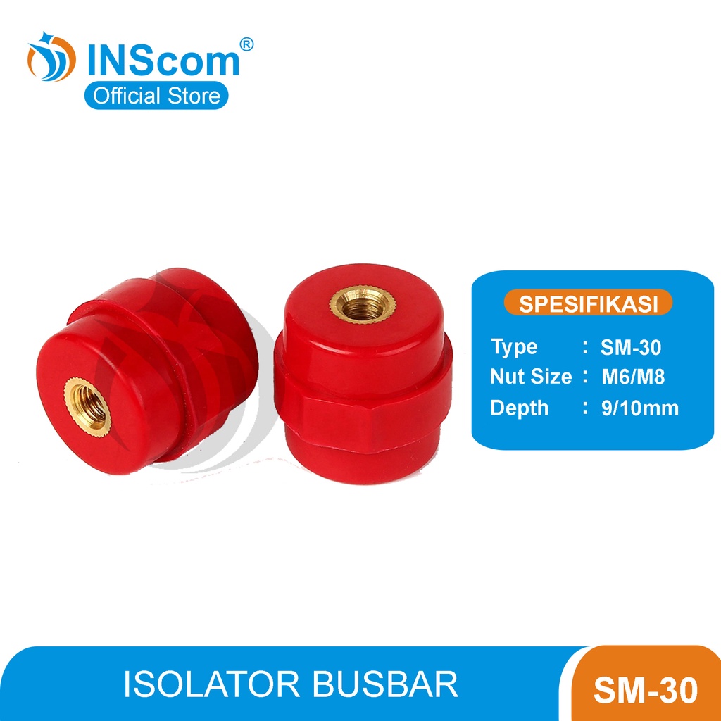 ISOLATOR BUSBAR HOLDER SM 30 / INSULATOR BUSBAR SM 30 INSCOM