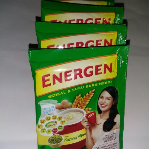 

Energen kacang hijau 29 gr 10 pcs / rcng