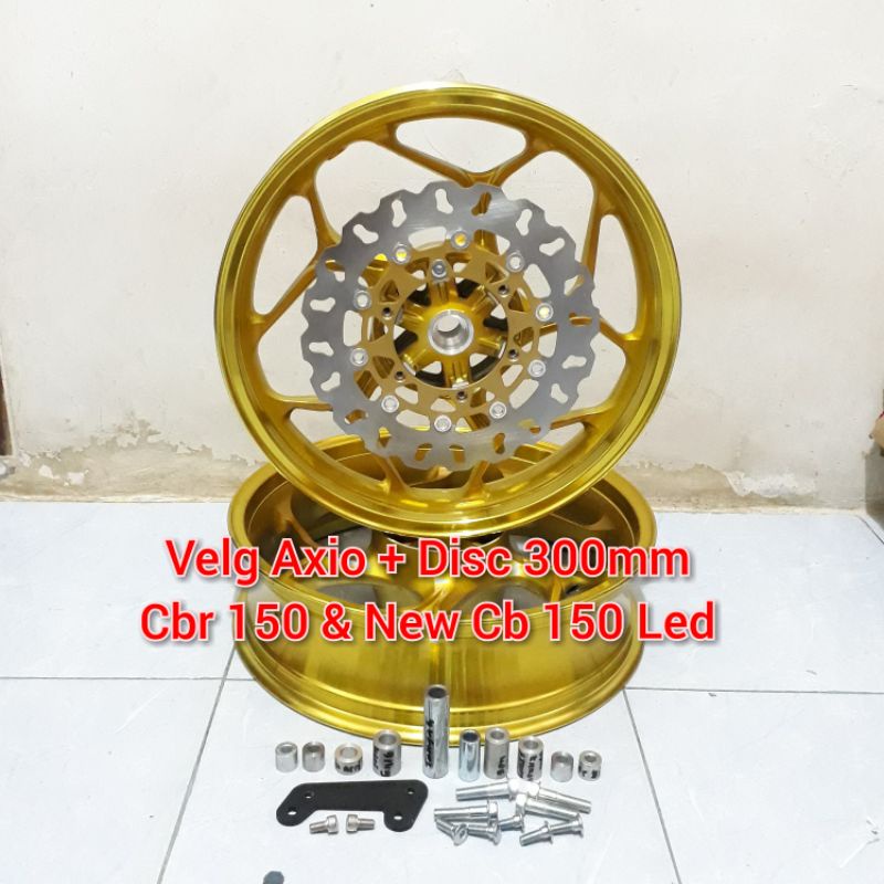 Velg Axio Cbr 150R facelift k45g K45N k45R New Cb 150 led Cbr 150 lokal k45 CBU Pelek lebar Cbr150
