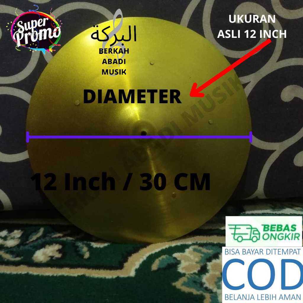 CYMBAL MARAWIS CYMBAL DRUM CYMBAL DRUMBAND CYMBAL 12 INCH CYMBAL SPLASH 12 CYMBAL MURAH CIMBAL DRUM 