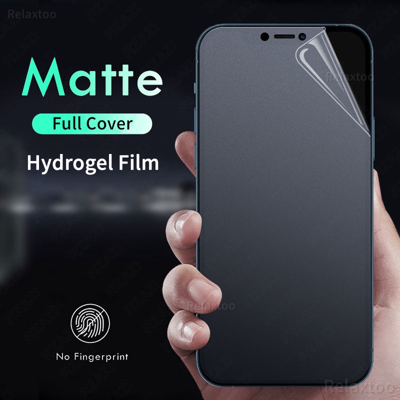 Hydrogel Glare Samsung A54 M53 M33 M52 M22 M32 M62 M12 M02 M02S m51 m21 m11 m31 m30s m30 m10 m10s m20 Tempered glass matte ANTI GORES PELINDUNG FULL SCREEN PECAH LAYAR BREAK CLEAR BENING hydro gel jelly