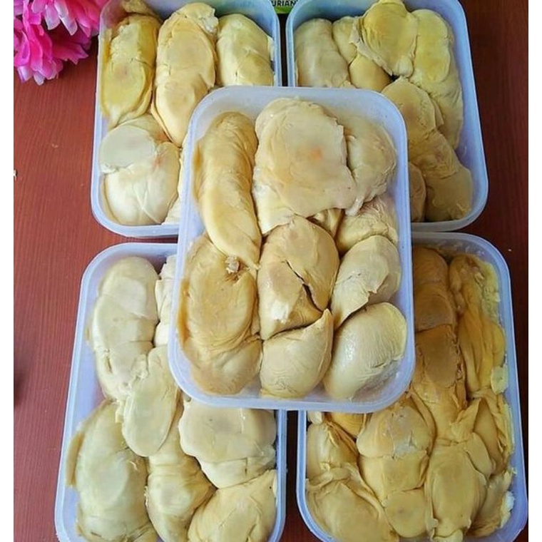 

durian kupas asli Medan rasa legit