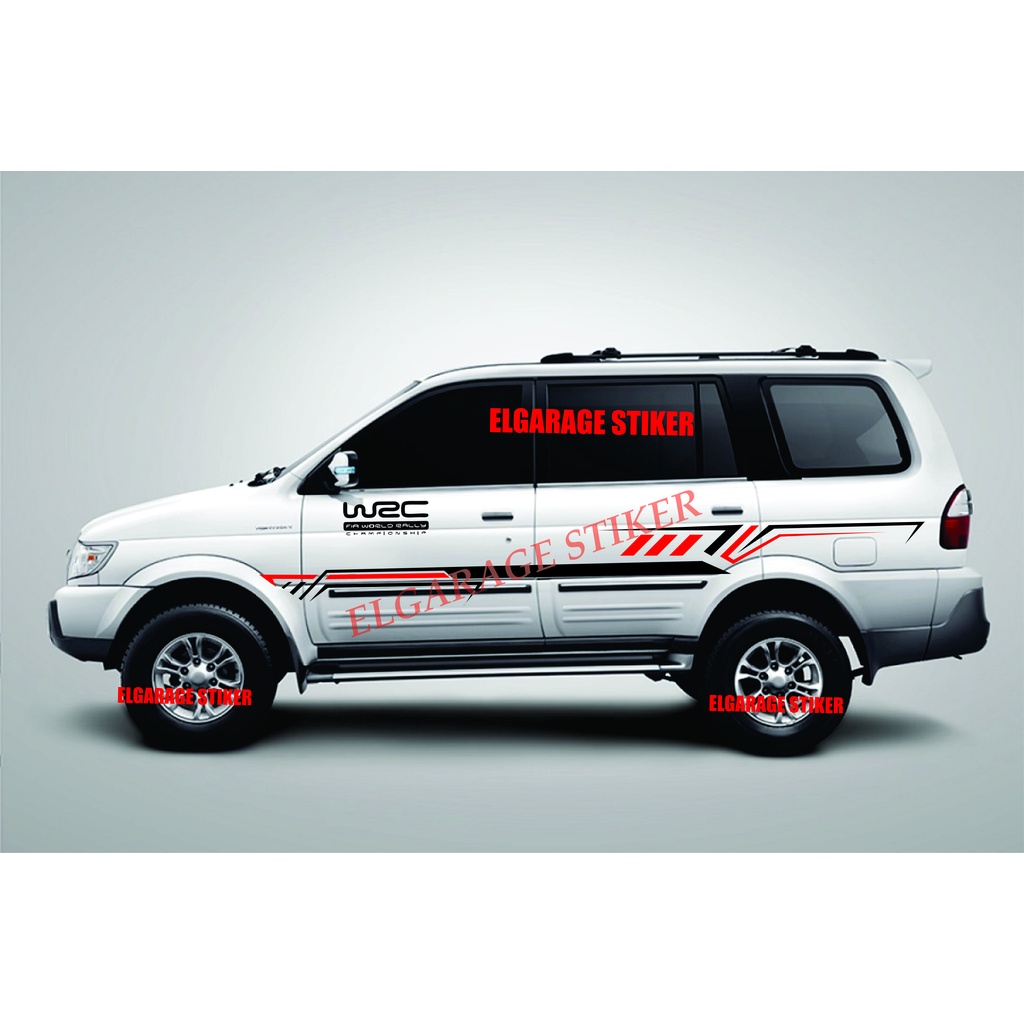 Stiker mobil isuzu panther stiker list body mobil panther cutting stiker variasi body mobil kuda pan