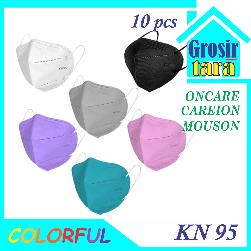 Masker KN95 N95 5ply mouson Pro Colorful N95 KN 95 Oncare Masker Earloop careion Original model Korea