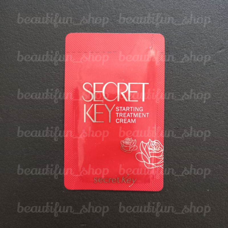 Secret key starting treatment cream SAMPLE | sample secret key starting treatment cream | secret key