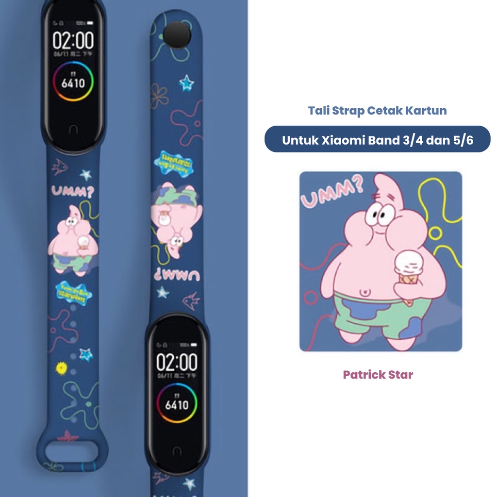 Cartoon Strap Mi Band 3 4 5 6 Miband TPU Soft Band