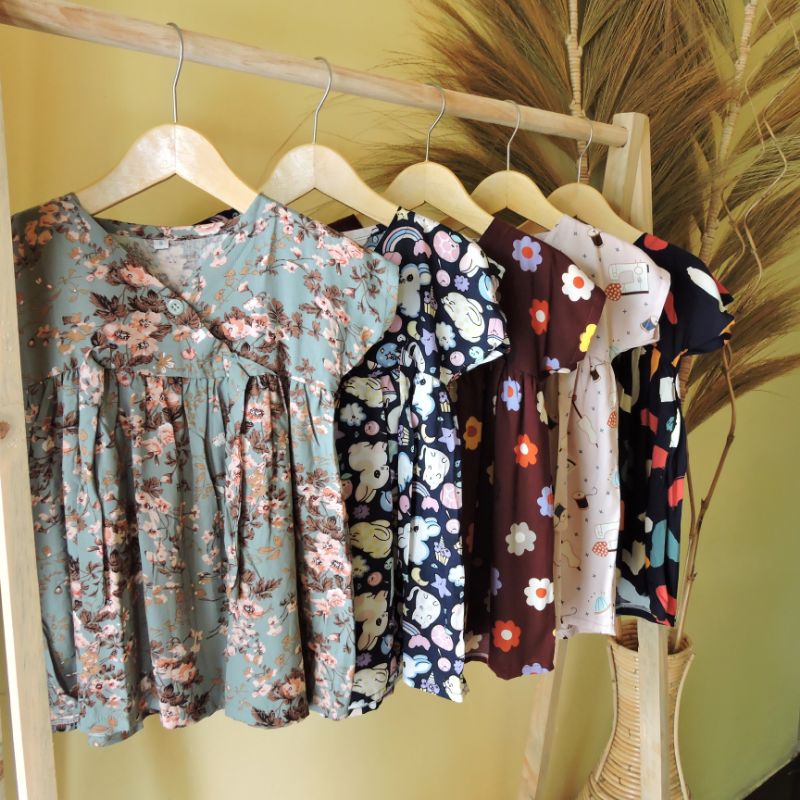 Daster Kimono Anak 1 - 6 tahun Rayon Premium