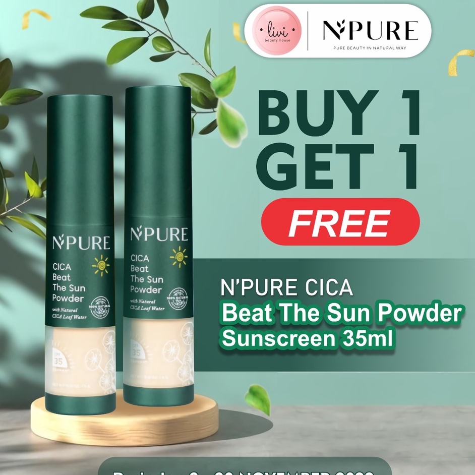 Jual Npure Cica Beat The Sun Powder 5g Shopee Indonesia
