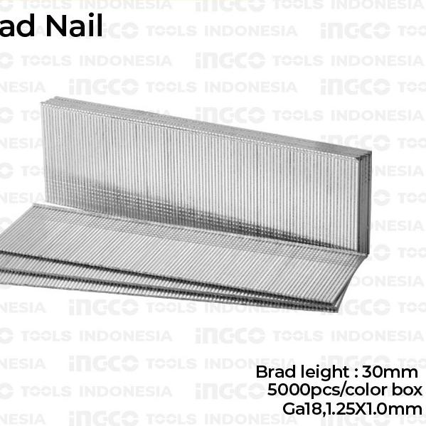 

Brad Nail (F30) INGCO ANA18301 Refill Isi Nailer Paku Tembak T F 30 mm