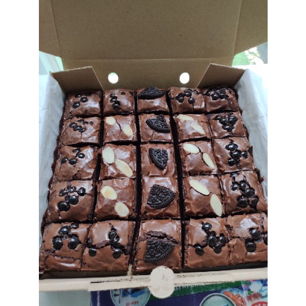 

Brownies Panggang /brownies fudgy 20x20