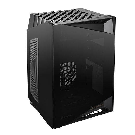 Silverstone Lucid LD03 AF Airflow + 2 Fan | Mini ITX Temper Glass Case