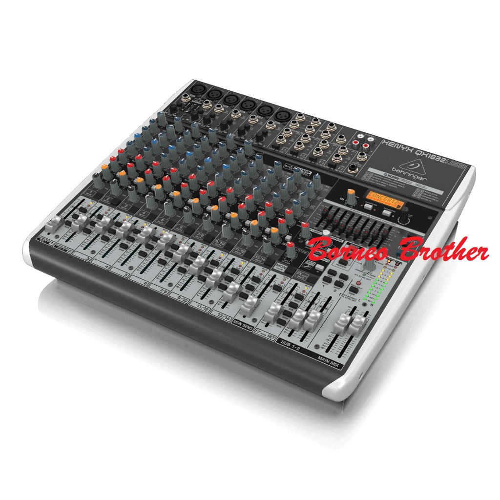 Behringer XENYX QX1832USB Original Mixer 14Channel Usb Interface