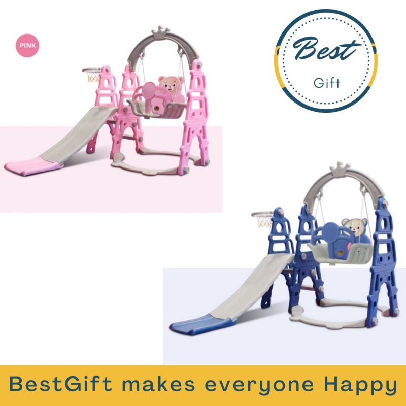 Perosotan Anak VRT 1110 model 3in1 Beruang (PERUSUTAN, BASKET, AYUNAN)