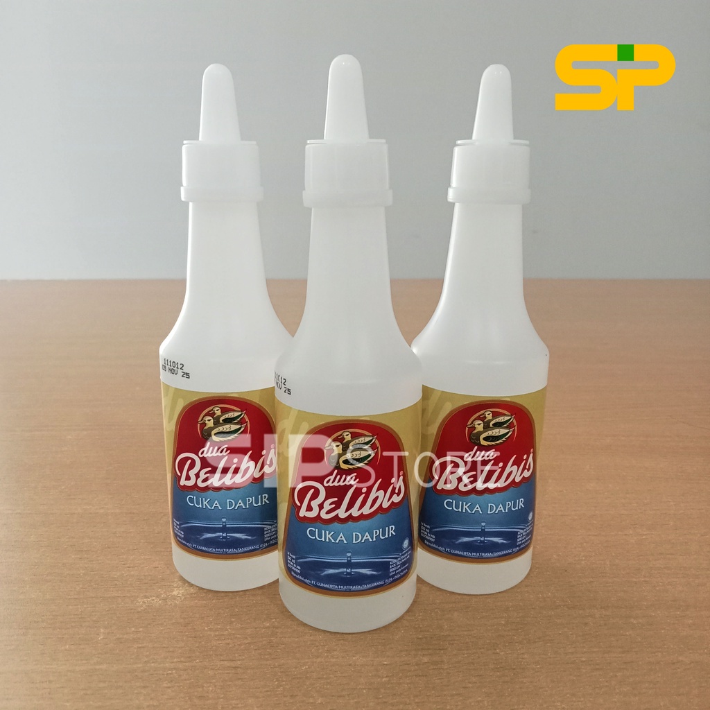 Cuka Dapur DUA BELIBIS 150 ml / Cuka Makan / Asam Cuka