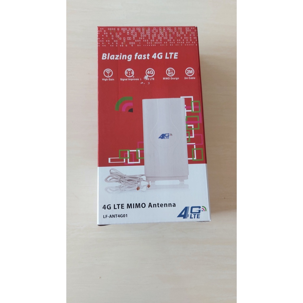 Antena Indoor Portable MIMO 4G LTE - Antena Penguat Signal Modem 4G TS-9 (2M)