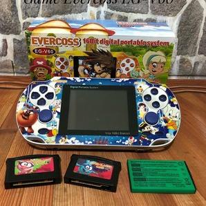 Game PSP Portable Evercross V60 16bit Dual Analog