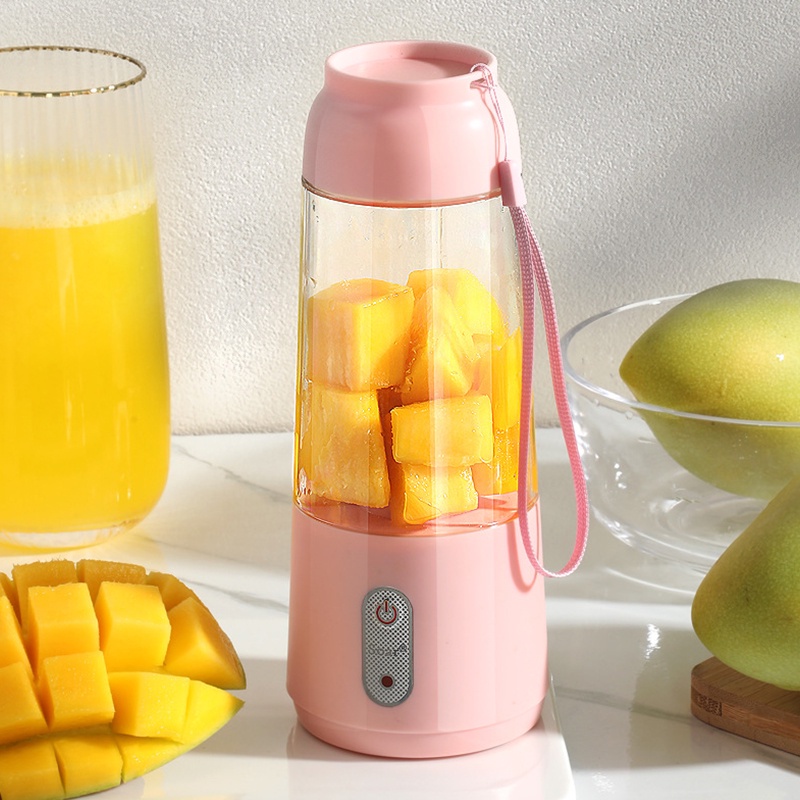 Blender Juicer Portable USB 300ML Mini Juicer Multifungsi Rechargeable USB Juice Cup Pembuat Jus Elektrik
