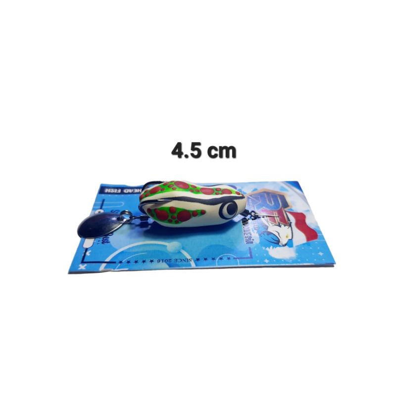 KODOK RF LURE 3.5 CM, 4.5 CM, 5 CM/ SOFT FROG / UMPAN KODOK / RF LURE