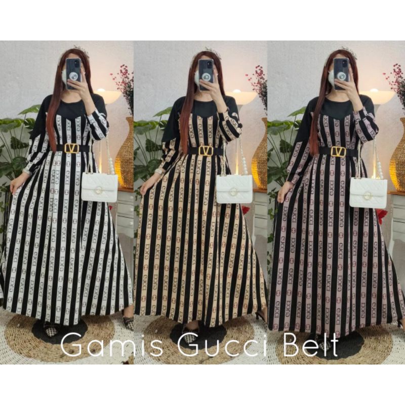 GAMIS VOXY GUCCI FREE SABUK MURAH COD