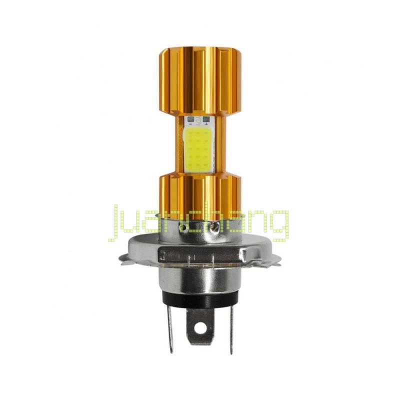 Lampu Depan COB H4 PD15 BA20D Model Cakar Tunggal Untuk Motor H4