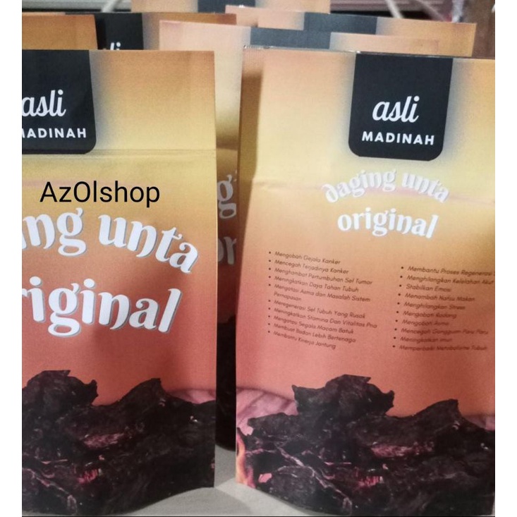 

Daging Unta Original & Panggang/30 gram