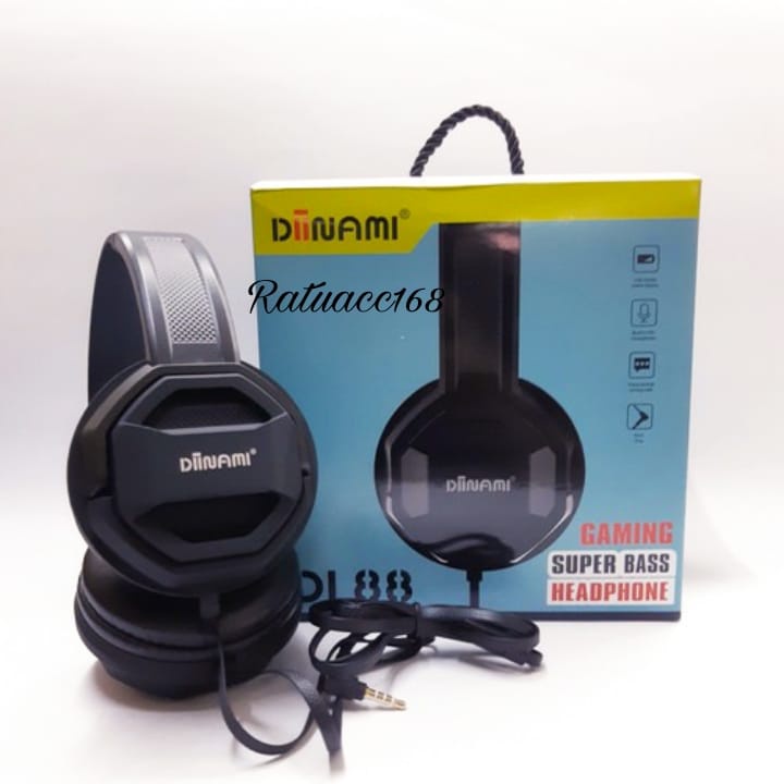 Headphone earphone Gaming diinami dii-88
