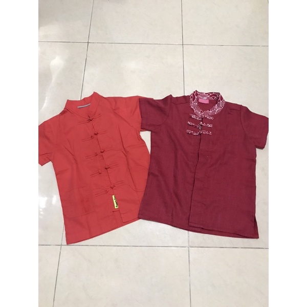 Preloved baju imblek anak/preloved baju sincia qibao/cheongsam anak/baju imblek anak/cheongsam anak 