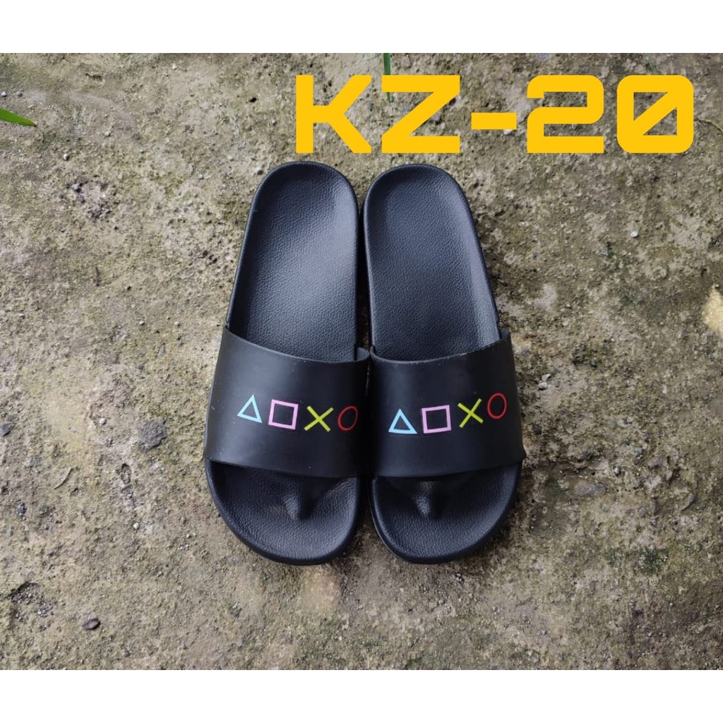 Sandal selop bahan karet Design Simple sandal slop ketzo max original slip on ( KZ16-KZ22 )