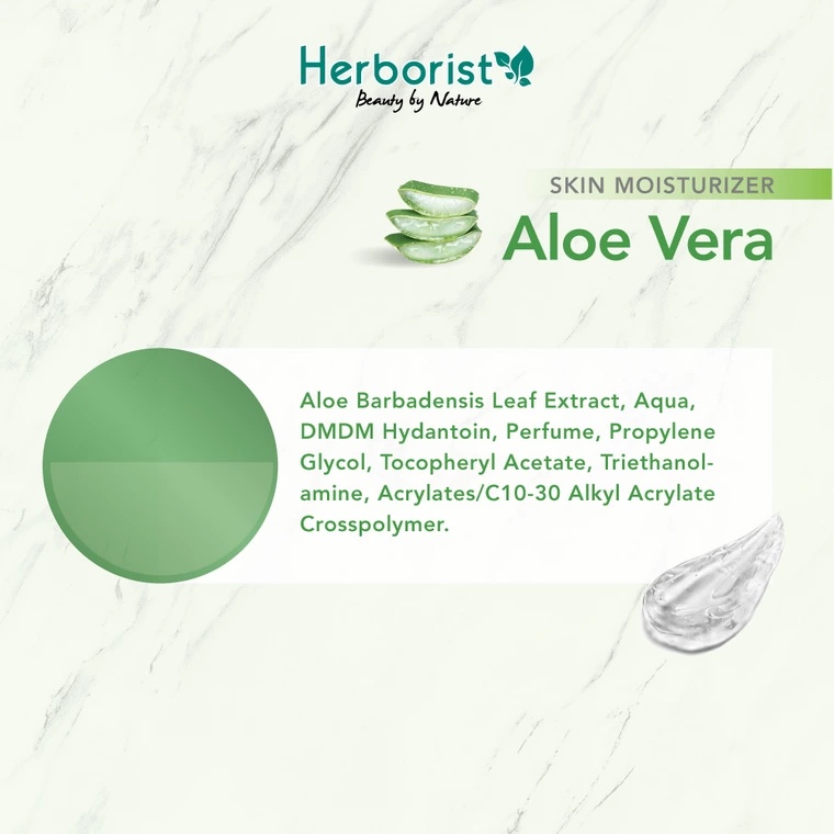 Herborist Aloe Vera Gel moisturizer 100gr 250 ml