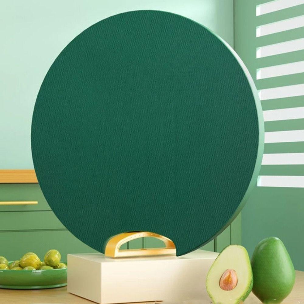 [Elegan] Chopping Block Mudah Dibersihkan Berlapis Emas Multi-Fungsi Dua Sisi Dapat Diputar Dapat Digantung Non-slip Rumah Tangga Antibakteri Aksesoris Dapur Chopping Mat