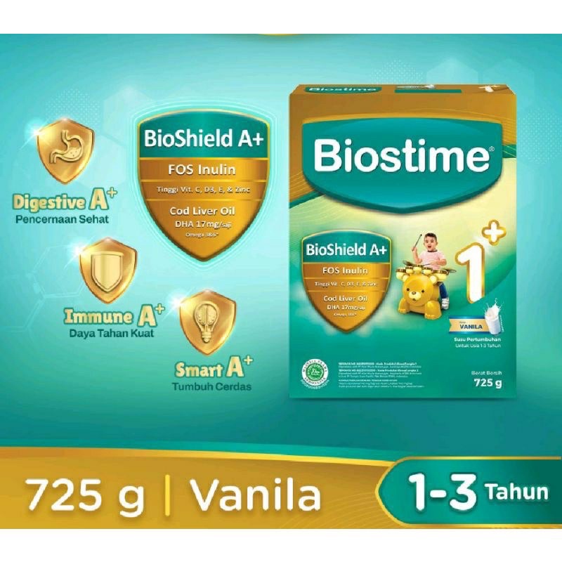 BIOSTIME 1+ Vanilla Box 350gram