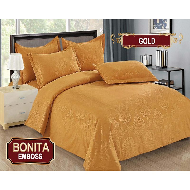 Sprei Dan BEDCOVER Bonita Embos Polos King Original Disperse 180x200