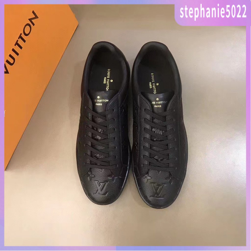 Original- Sepatu kets mode rendah atas pria Louis Vuitton/LV