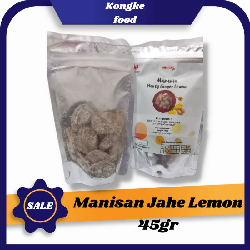 

Manisan Kering Jahe Lemon