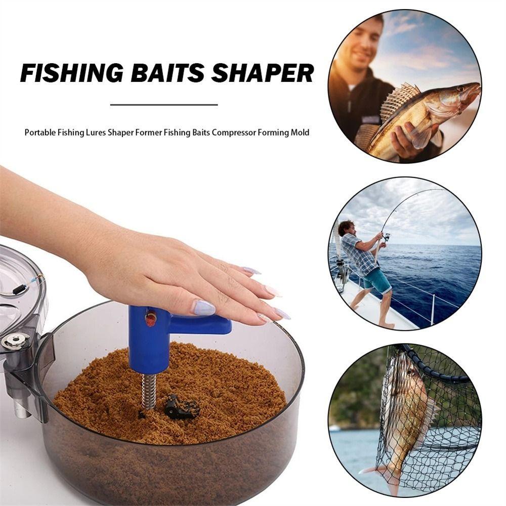 Agustina Umpan Bola Shaper Portable Outdoor Memancing Umpan Membuat Aksesoris Ikan Gurame Ground Bait Ball Feeder Bait Making Fishing Lure Shaper