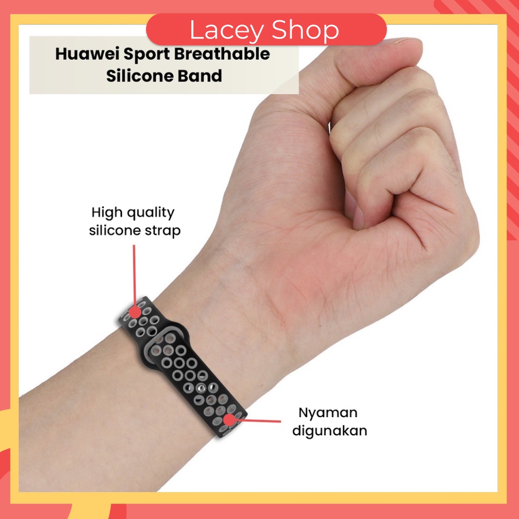 Strap Honor Band 6 Huawei Band 6 7  Breathable Replacement Strap Sports Silicone