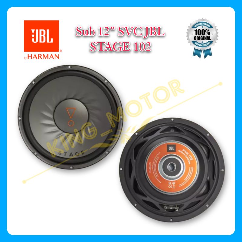 Subwoofer 10 inch Single Voice Coil JBL Stage 102