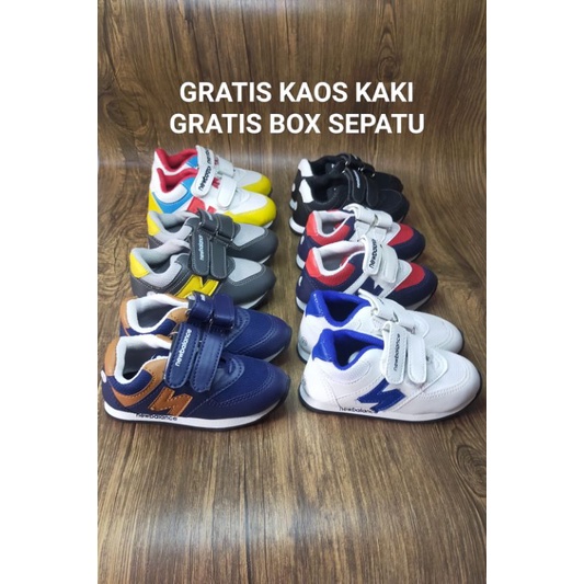 Sepatu anak NB New Balance Import Free kaos kaki