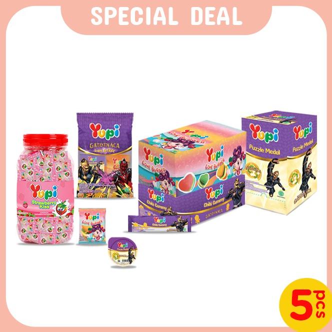 

Sale Yupi Fun package /PERMEN LUNAK/PERMEN VIRAL/PERMEN MILO/PERMEN YUPI/PERMEN JADUL/PERMEN KARET
