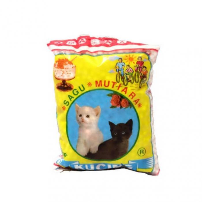 

Sagu Mutiara cap Kucing 100 gram