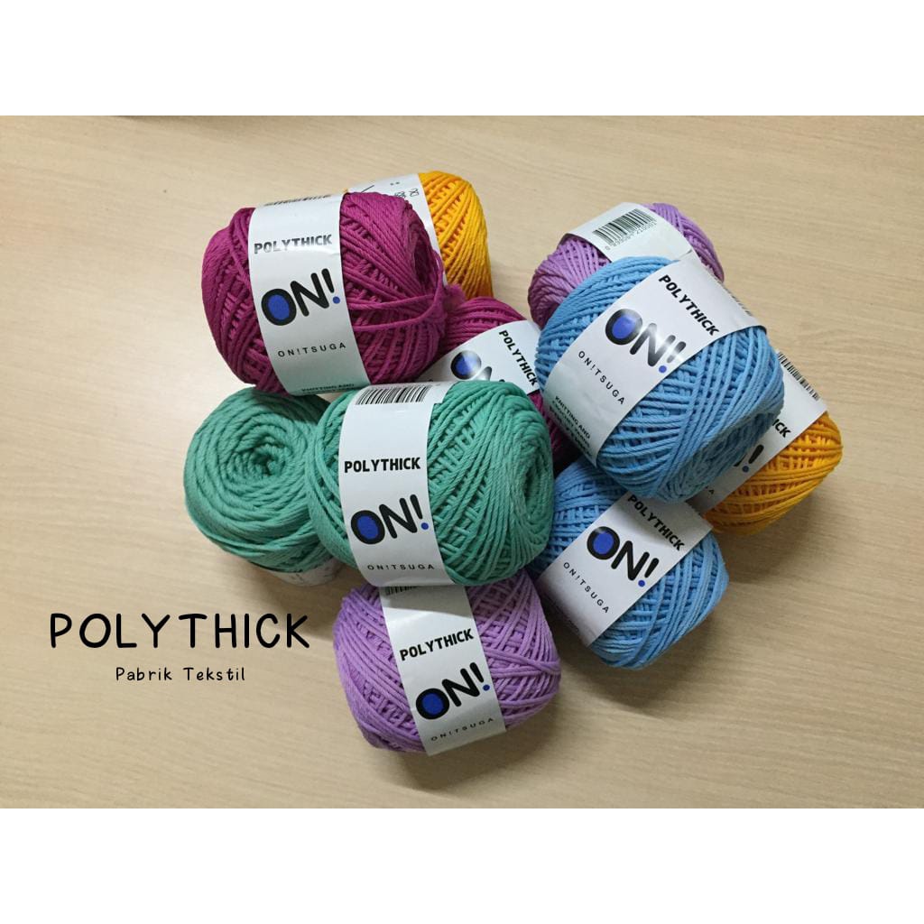 Benang Rajut POLYTHICK / Onitsuga