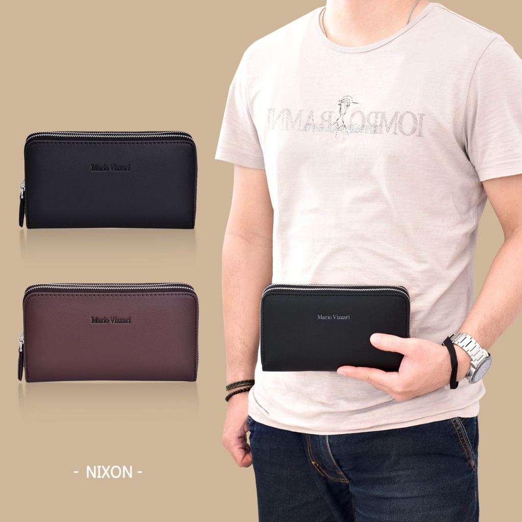 Tas Clutch Pria Kulit Mario Vizzari 176-9 (NIXON)