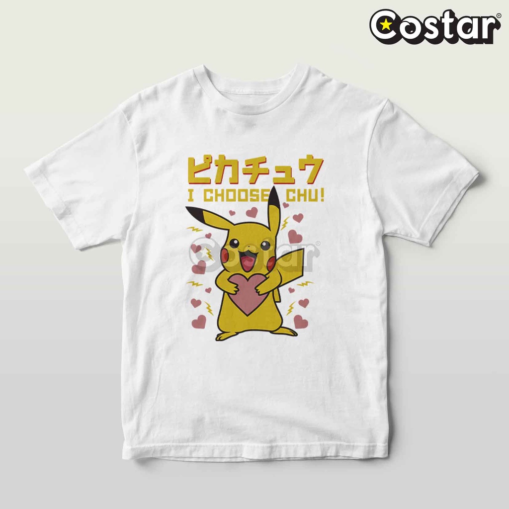 Kaos Pokemon - Pikachu - I Choose Chu